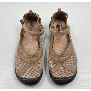 JBU by Jambu Woman's Marina Sz 10M Flat Slip On Mary Jane Style Memory Foam Shoe